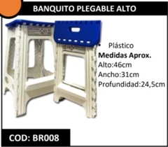 BANCO PLEGABLE - ALTO