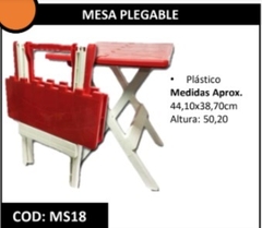 MESA PLEGABLE