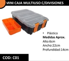 MINI CAJA MULTIUSO - CON DIVISIONES