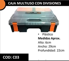 CAJA MULTIUSO - CON DIVISIONES