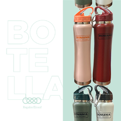 BOTELLA DE ACERO CON PICO 650 ML