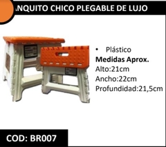 BANCO PLEGABLE - CHICO