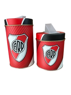 SET DE LATAS RIVER - Regalos Einsof