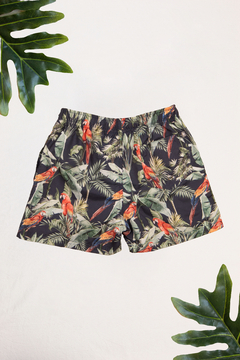 Short Guacamayos azul - comprar online