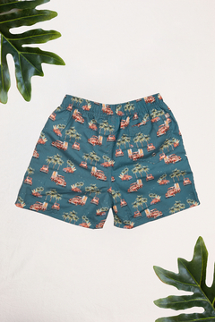 Short Surfero azul - comprar online