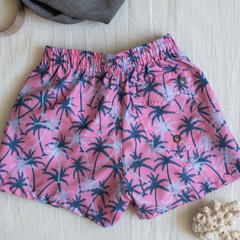 Short Palmeras Rosa - comprar online