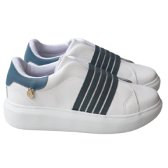 TÊNIS FEMININO VYS YA-08 AZUL JEANS - comprar online