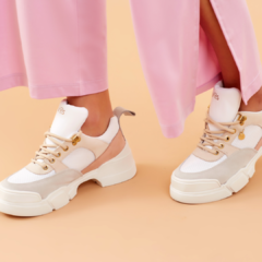 TÊNIS FEMININO VYS YA-01 OFF WHITE/DALIA - VYS