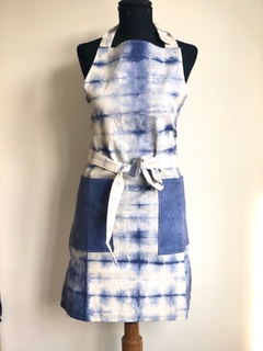 Delantal Shibori