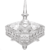 Bomboniere Potiche Cristal Triangle Lyor 19,5cm x 16,5cm x 21,5cm