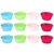 Jogo de Forminhas Para Muffins 12 Peças Silicone Mimo Style - comprar online