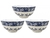 Tigela Bowl de Porcelana Blue Garden 12cm Lyor - comprar online