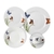 Aparelho de Jantar 20 Peças Porcelana Butterflies 2137 Lyor