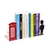 Aparador de Livros Londres Geguton 17cm x 8cm x 16cm / 15cm x 8cm x 16cm - comprar online