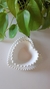 Conjunto Coração Branco duas peças Bowl e Pratinho - Art Life Home Store