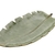 Folha Decorativa Cerâmica Banana Leaf Verde 29x3x16cm Lyor