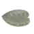 Prato De Cerâmica decorativo Costela De Adão Leaf Verde Lyor 28 cm