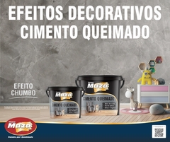 REVESTIMENTO CIMENTO QUEIMADO MAZA 5,6KG - RAFF Tintas