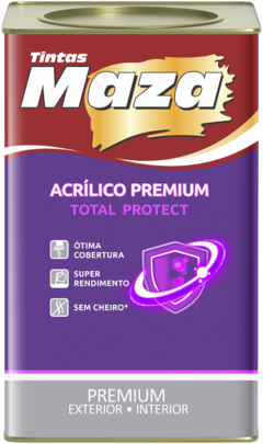 TINTA ACRILICO PREMIUM FOSCO MAZA 18 LITROS