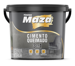 REVESTIMENTO CIMENTO QUEIMADO PARA PISOS 3 EM 1 MAZA 23KG