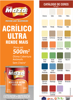 ACRÍLICO ULTRA STANDARD RENDE MAIS MAZA 3,6 LITROS - comprar online