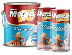 TINTA PARA PISCINA AZUL KIT MAZA 4,5 LITROS