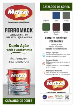 ESMALTE DUPLA FUNÇÃO FERROMACK MAZA 3,6L - comprar online