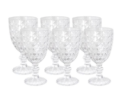 SET COPAS X6 UNIDADES LINEA DIAMANTE - a.linea deco