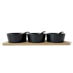 SET COPETINEROS LINEA BLACK - comprar online