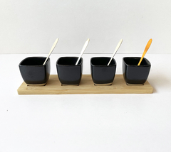 SET MINI COPETINEROS LINEA BLACK