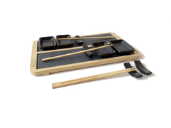 SET SUSHI X2 LINEA BLACK