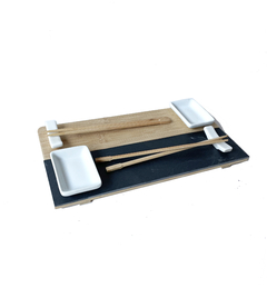 SET SUSHI X2 LINEA WHITE - a.linea deco