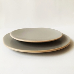 PLATO LINEA GREY 20CM - a.linea deco