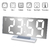Relógio De Mesa Led Digital Alarme Despertador Espelho Cama - La Vie Presentes