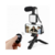 Kit De Vlogg Filmagem Microfone Tripé Luz Live ProfissionalDP