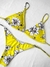 BIKINI AMARILLA CON FLORES