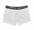 Boxer Hombre Vete al Diablo Blanco c elast/ Negro