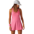 VESTIDO DAMA DE TENNIS A+ REFANS ROSA CON CORAZON en internet