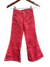 Pantalon Niña Oxford Corderoy Rojo