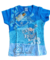 remera niña happyland estampado azul