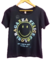 Remera a+refans negra con carita feliz