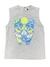 Musculosa Niño Surf Gris