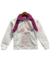 Campera Acetato Niña Live Fast Blanca