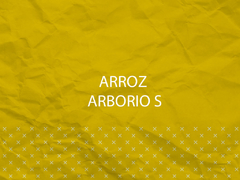 Arroz Arborio S.