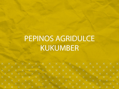 Pepinos Agridulce Herr Kukumber x 1500 ml