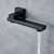 Grifo Salida Giratoria 180° Negra De Pared Lavabo - Yanksmart & Kemaidi Mx