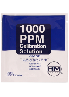 Solución de Calibración para medidor de EC/TDS - HM Digital