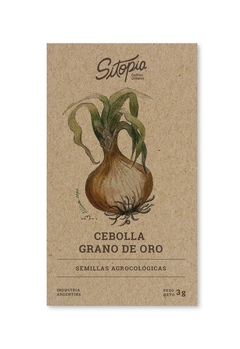 SEMILLAS DE CEBOLLA GRANO DE ORO - comprar online