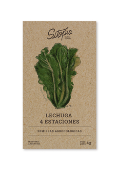 SEMILLAS DE LECHUGA 4 ESTACIONES - comprar online