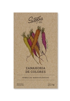 SEMILLAS DE ZANAHORIAS DE COLORES - comprar online